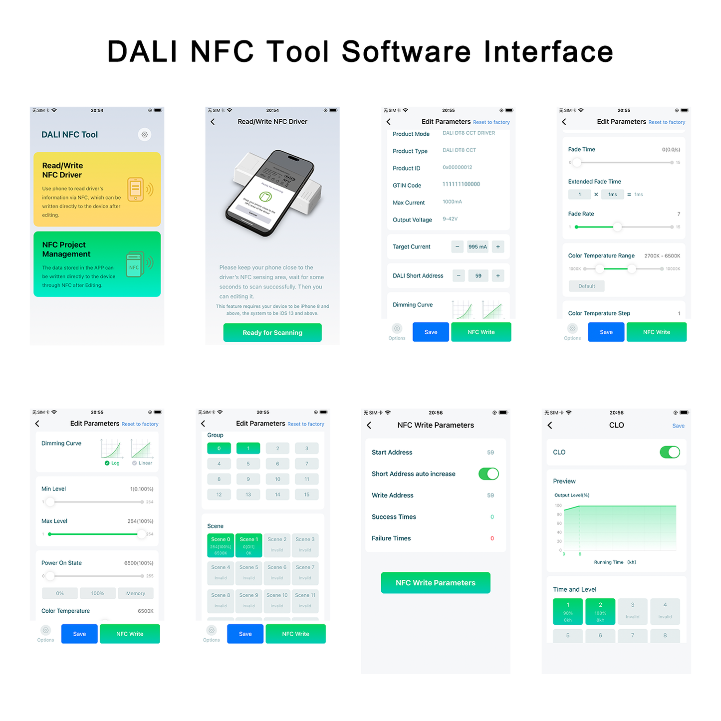 DALI-2 D4i NFC Module for DALI LED Drivers